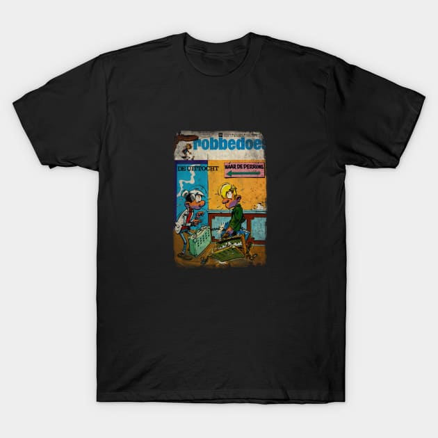 Robbedoes T-Shirt by lesliefoster